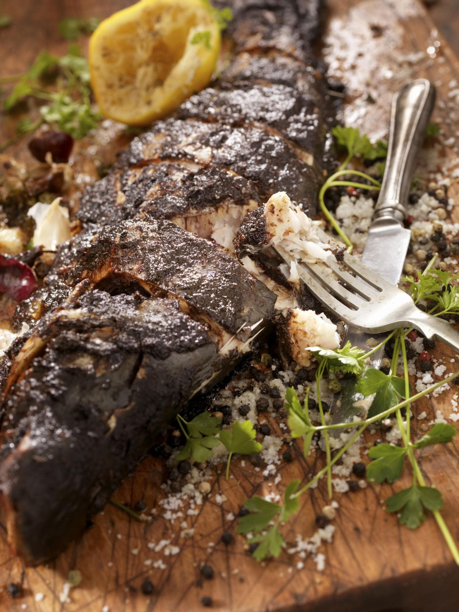 Cajun Blackened Sea Bass
