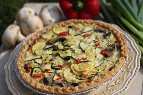 Garden Vegetable Quiche