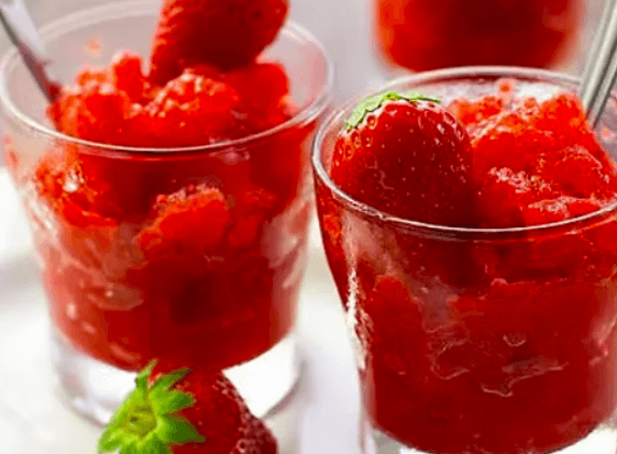 Strawberry Sorbet